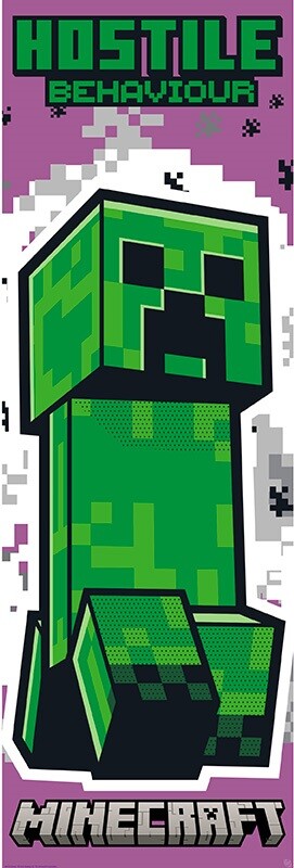 uren Himmel region Poster Minecraft - Creeper | Wall Art, Gifts & Merchandise | Abposters.com