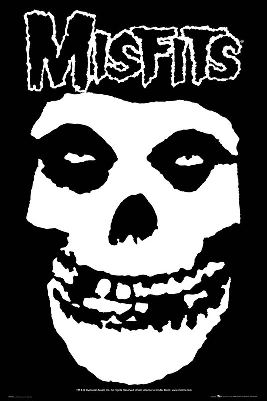 Misfits Skull Poster Sold At Abposters Com