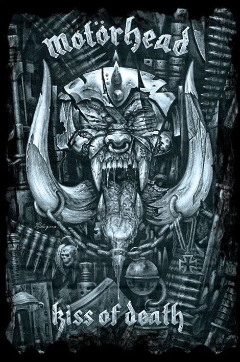 Poster Motorhead - Kiss of death