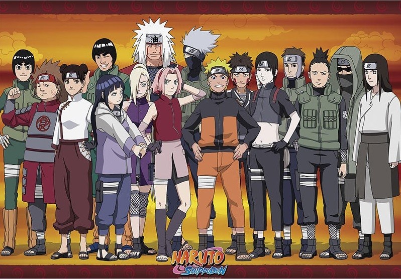 Naruto Shippuden Konoha Ninjas Poster All Posters In One Place 3 1 Free