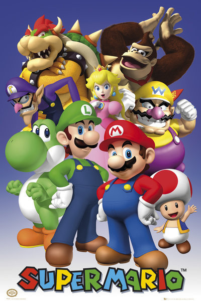 Posters: Super Mario - Characters
