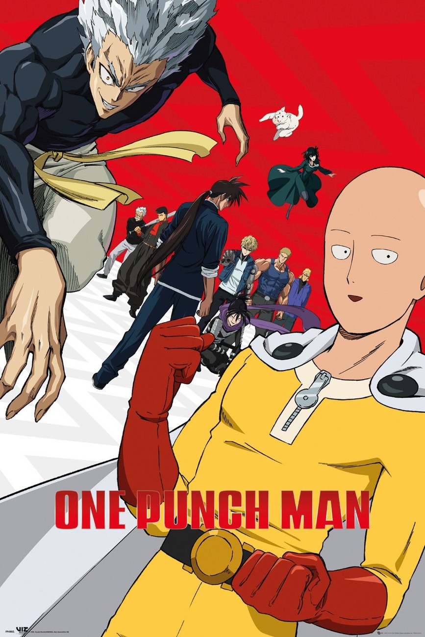 Konklusion Integral Kollektive Poster One Punch Man - Season 2 | Wall Art, Gifts & Merchandise |  Abposters.com
