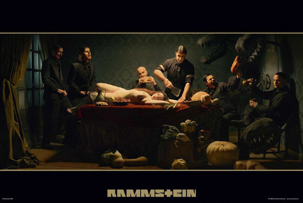 Rammstein - album cover Poster | Sold at Europosters