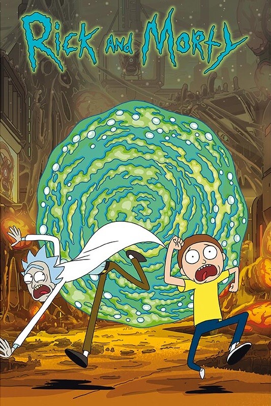 Rick And Morty - Portal Poster