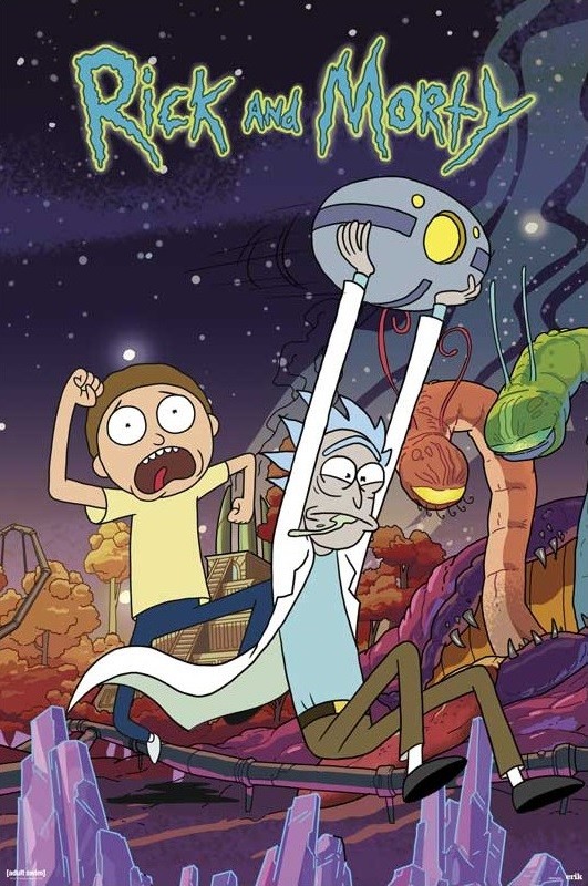 Poster Rick and Morty - Toilet Adventure, Wall Art, Gifts & Merchandise