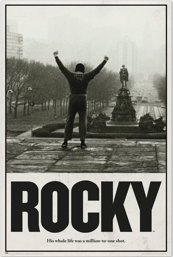 Poster Rocky Balboa - Rocky Film | Wall Art, Gifts & Merchandise ...