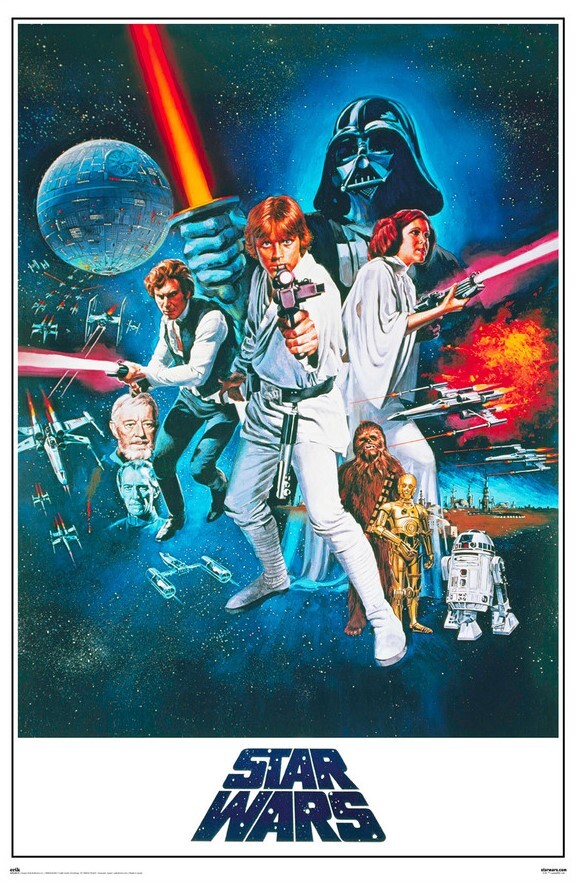 Star Wars Trilogy Movie Posters Collage Jigsaw Puzzle
