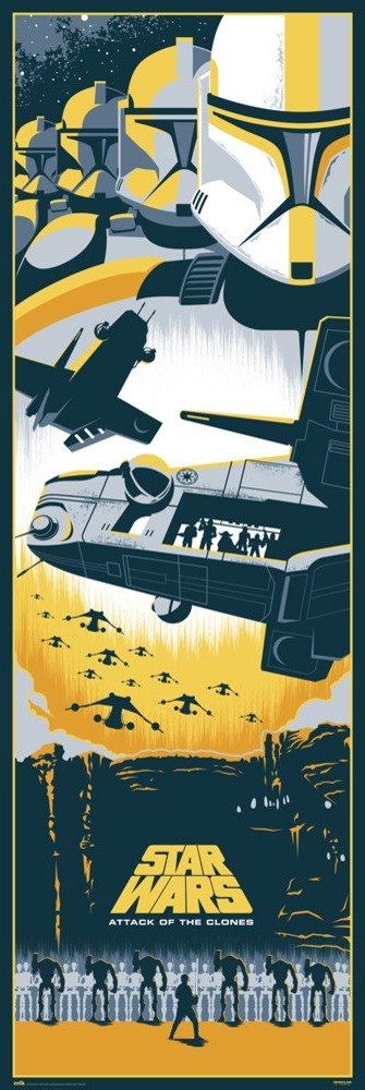 Geurloos Ruwe slaap iets Poster Star Wars: Episode II - Attack of the Clones | Wall Art, Gifts &  Merchandise | Abposters.com