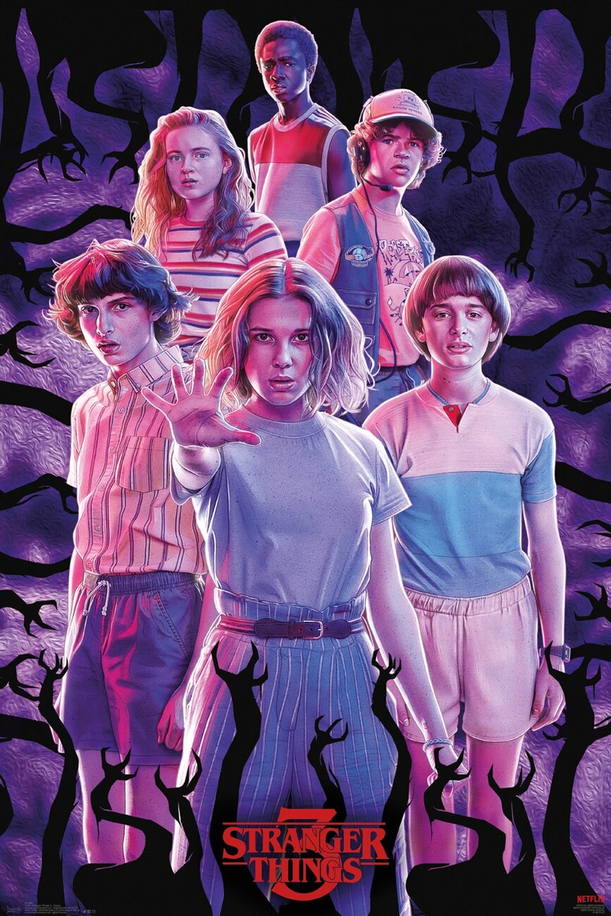 Poster Stranger Things - One Summer, Wall Art, Gifts & Merchandise