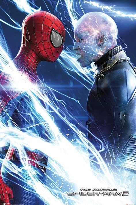 Electro Spider Man 2 Poster
