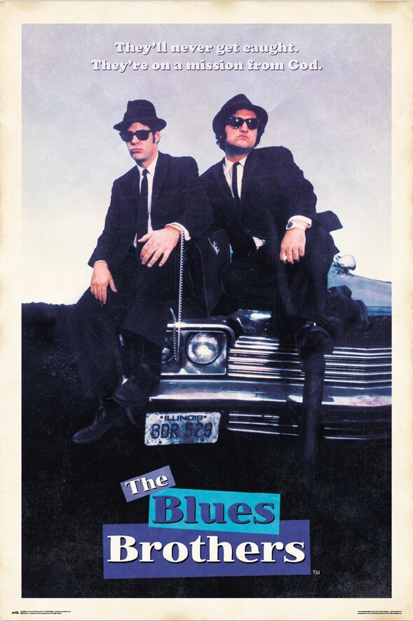 Poster The Blues Brothers  Wall Art, Gifts & Merchandise