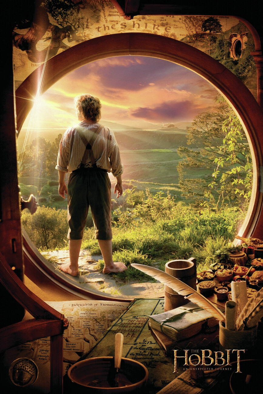 An　Poster　The　Journey　Wall　Hobbit　Unexpected　Merchandise　Art,　Gifts　Europosters