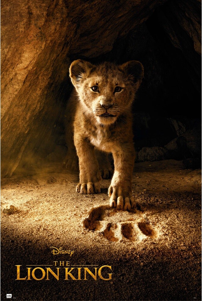 Hacer las tareas domésticas Penetración Transeúnte Poster The Lion King - Simba | Wall Art, Gifts & Merchandise | Abposters.com