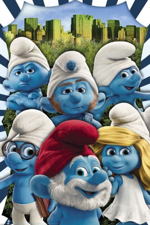 the smurfs movie wallpaper