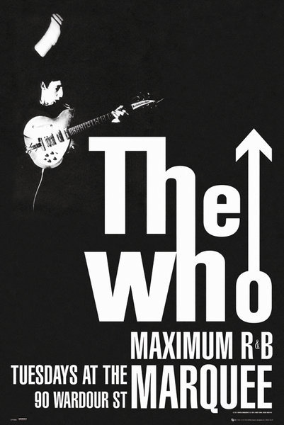 Poster the Who maximum rb Wall Art, Gifts  Merchandise