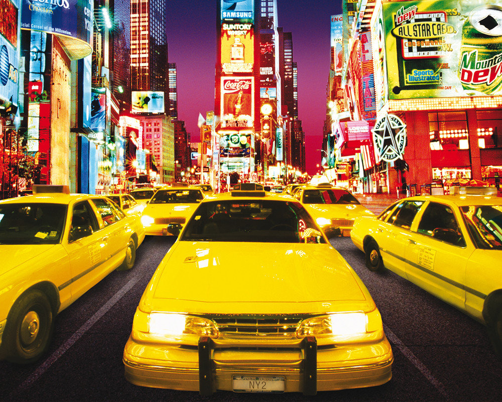 New York - Times Square Panoramic Poster, Affiche | All poster chez  Europosters