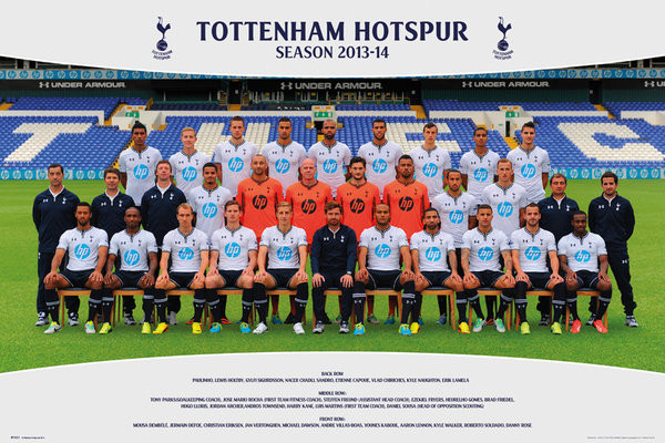Tottenham Hotspur FC - Team Photo13/14 Poster | Sold at ...