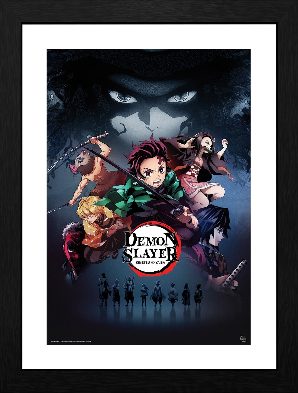 Demon Slayer - Slayers Poster Emoldurado, Quadro em