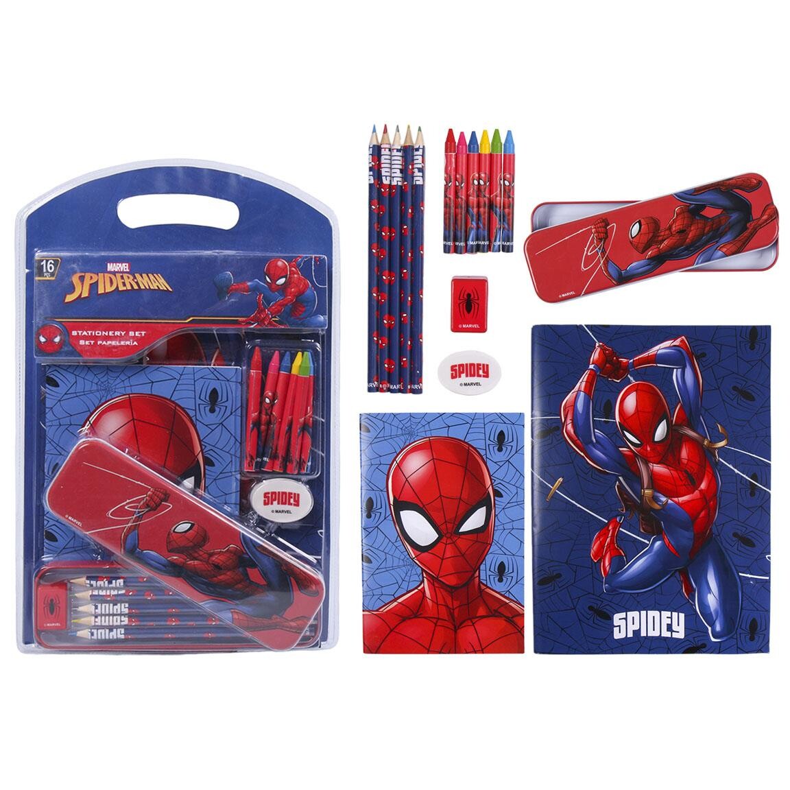 Marvel - Carnet de notes avec stylo Spider-Man Skew - Figurine-Discount