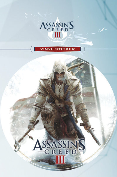Stickers Assassin's Creed III - connor | Tips for original gifts