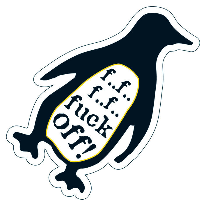 Fuck Off Stickers 114