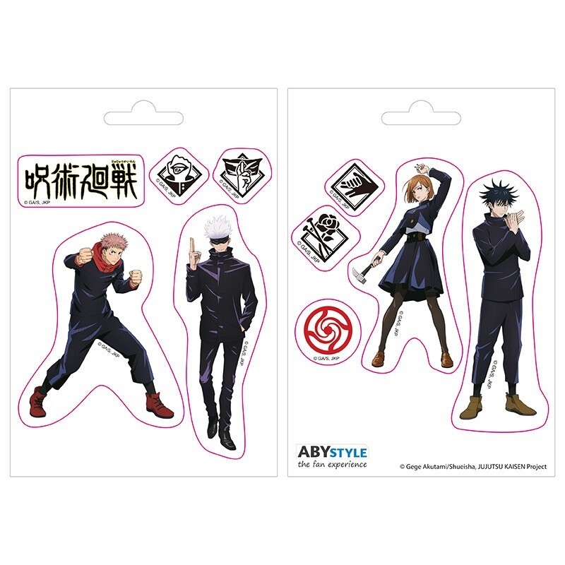 Stickers Jujutsu Kaisen - Tokyo Jujutsu High 2pcs | Tips for original gifts