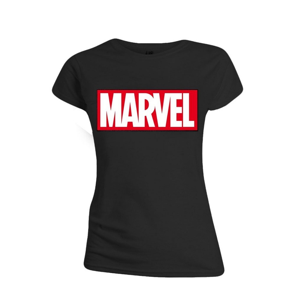 marvel logo t shirts