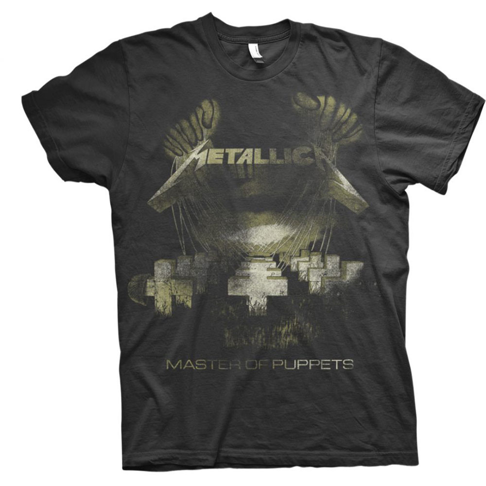 Metallica Master Of Puppets T Shirts At Europosters Metallica Master Of Puppets T Shirts At Europosters