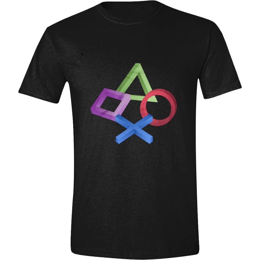 PlayStation - Color Buttons - T-Shirts at UKposters