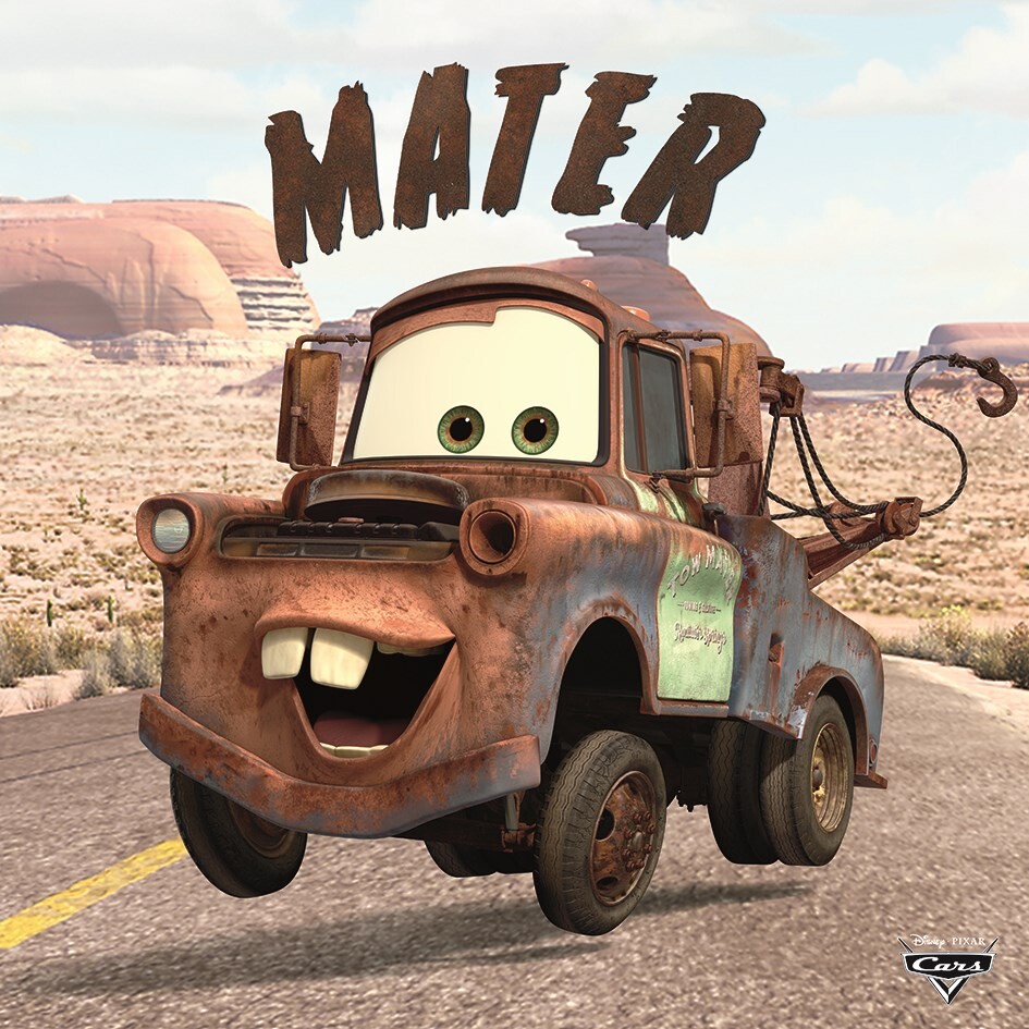 Tela Cars - Mater, Decorações de parede
