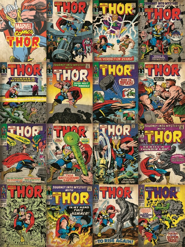 Tela Thor - Covers, Decorações de parede