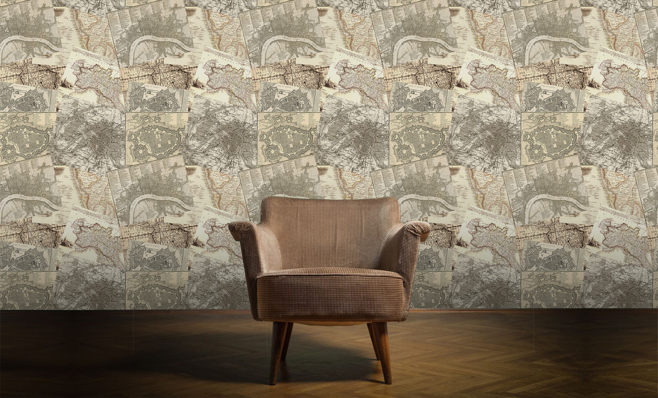 Cartes antiques Poster Mural
