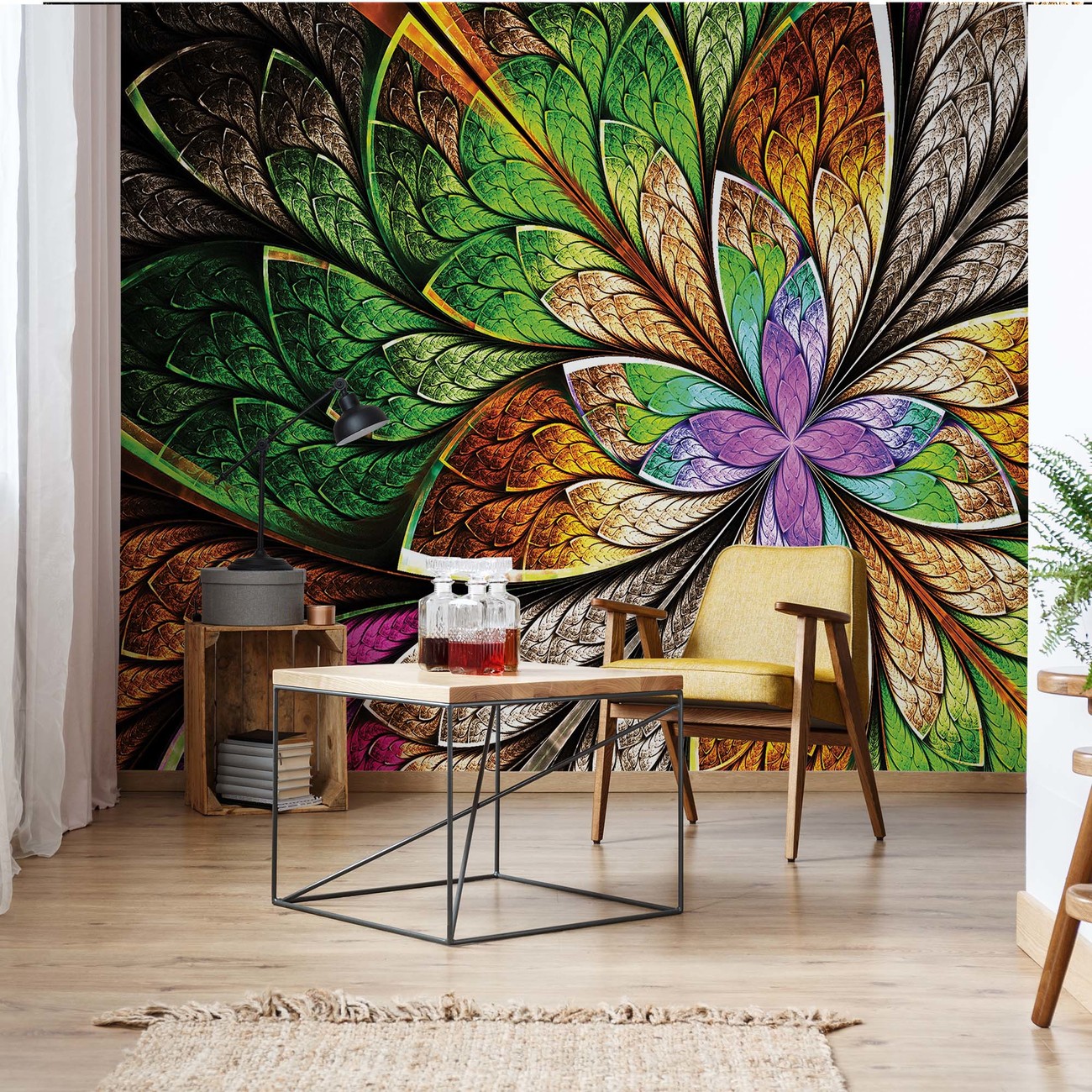 Abstract Colourful Design Wall Paper Mural | Buy at EuroPosters
