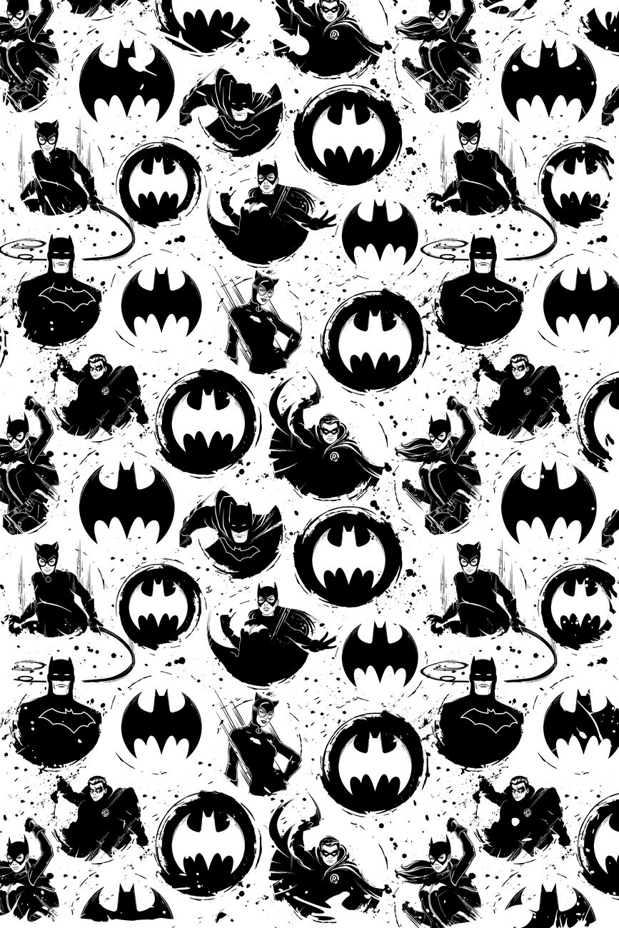 Batman - Bat crew Wall Mural | Buy online at Europosters