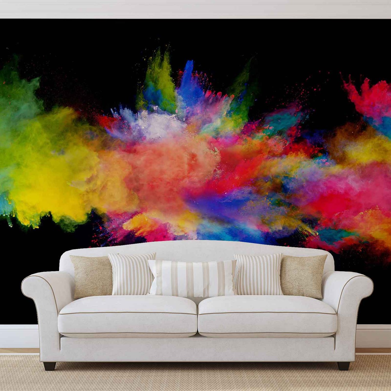 Colour Explosion Wall Paper Mural | Buy at EuroPosters