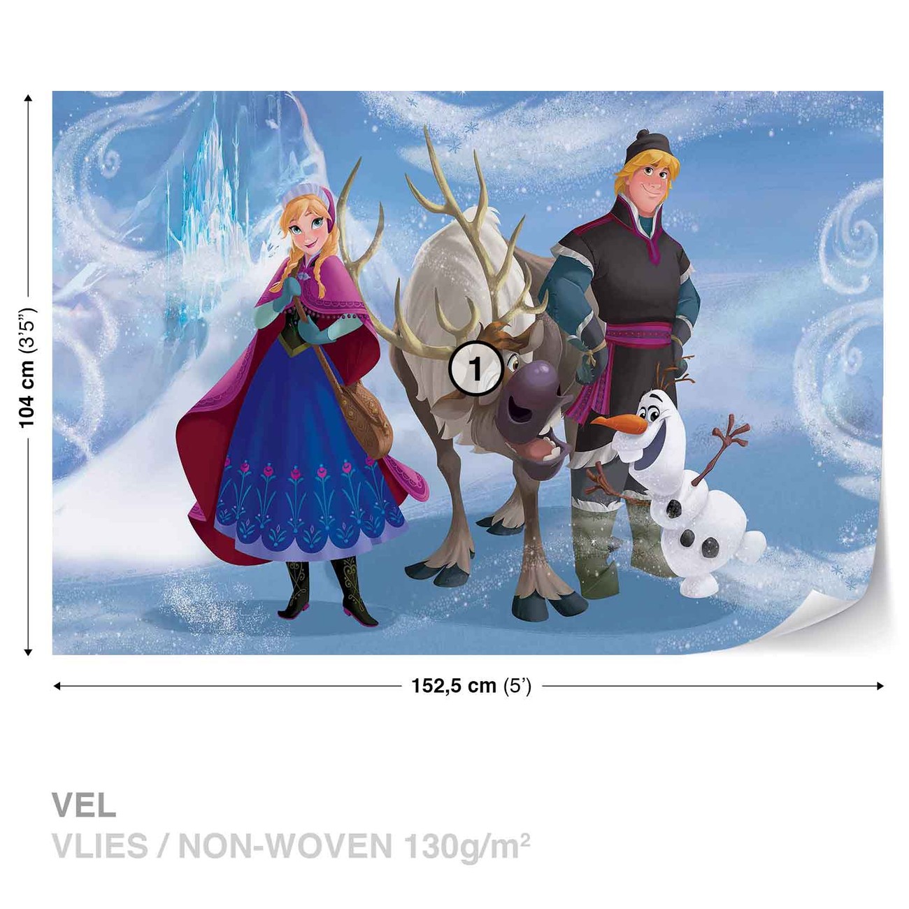 Disney Frozen Wall Paper Mural Buy At Europosters