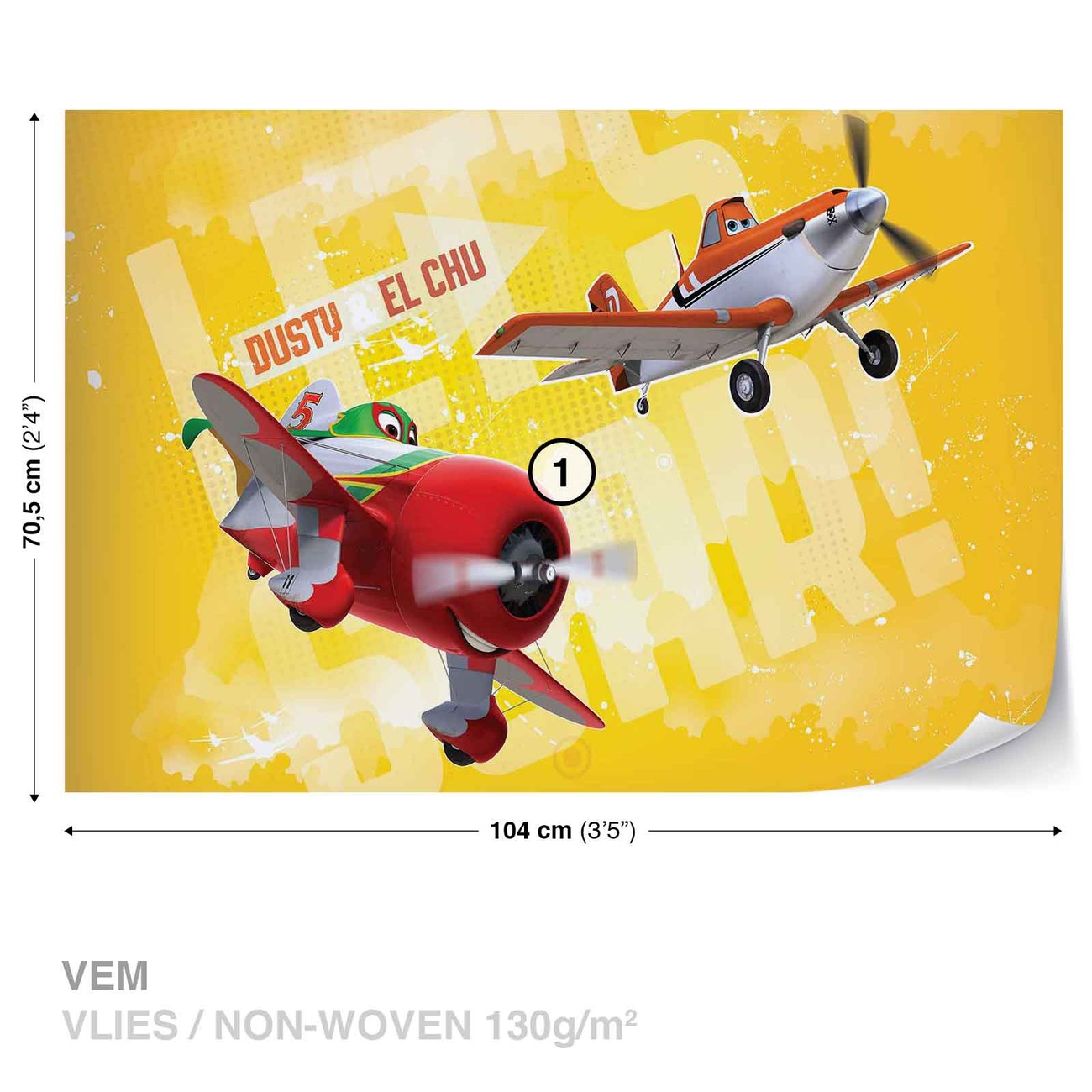 Disney Planes Wall Paper Mural Buy at EuroPosters