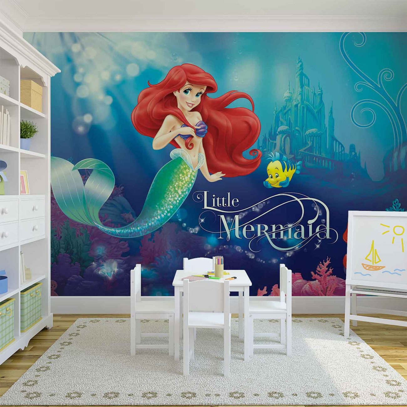 Disney Princesses Ariel Wall Paper Mural | Buy at EuroPosters