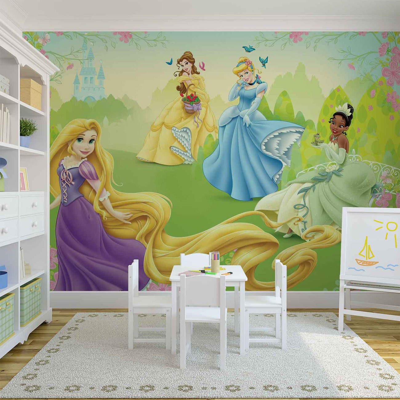 Principesse Disney - poster murale 12 pannelli DISNEY PRINCESS [42087]  Walltastic 