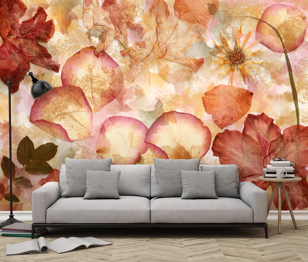 Flowers Wall Mural | Buy online at Europosters