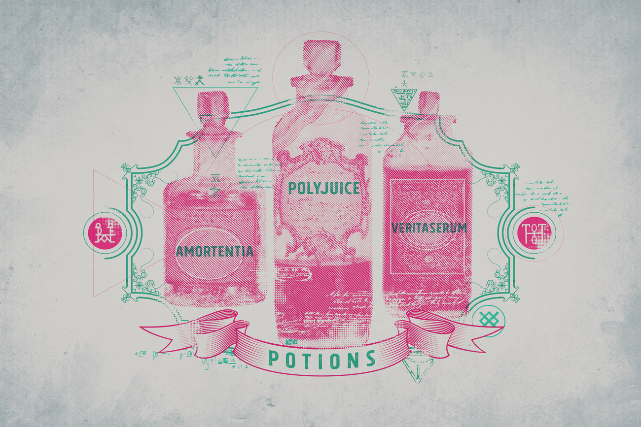  Harry Potter A5 Tin Sign - Potions - Wall Decoration - Harry  Potter Décor' : Home & Kitchen