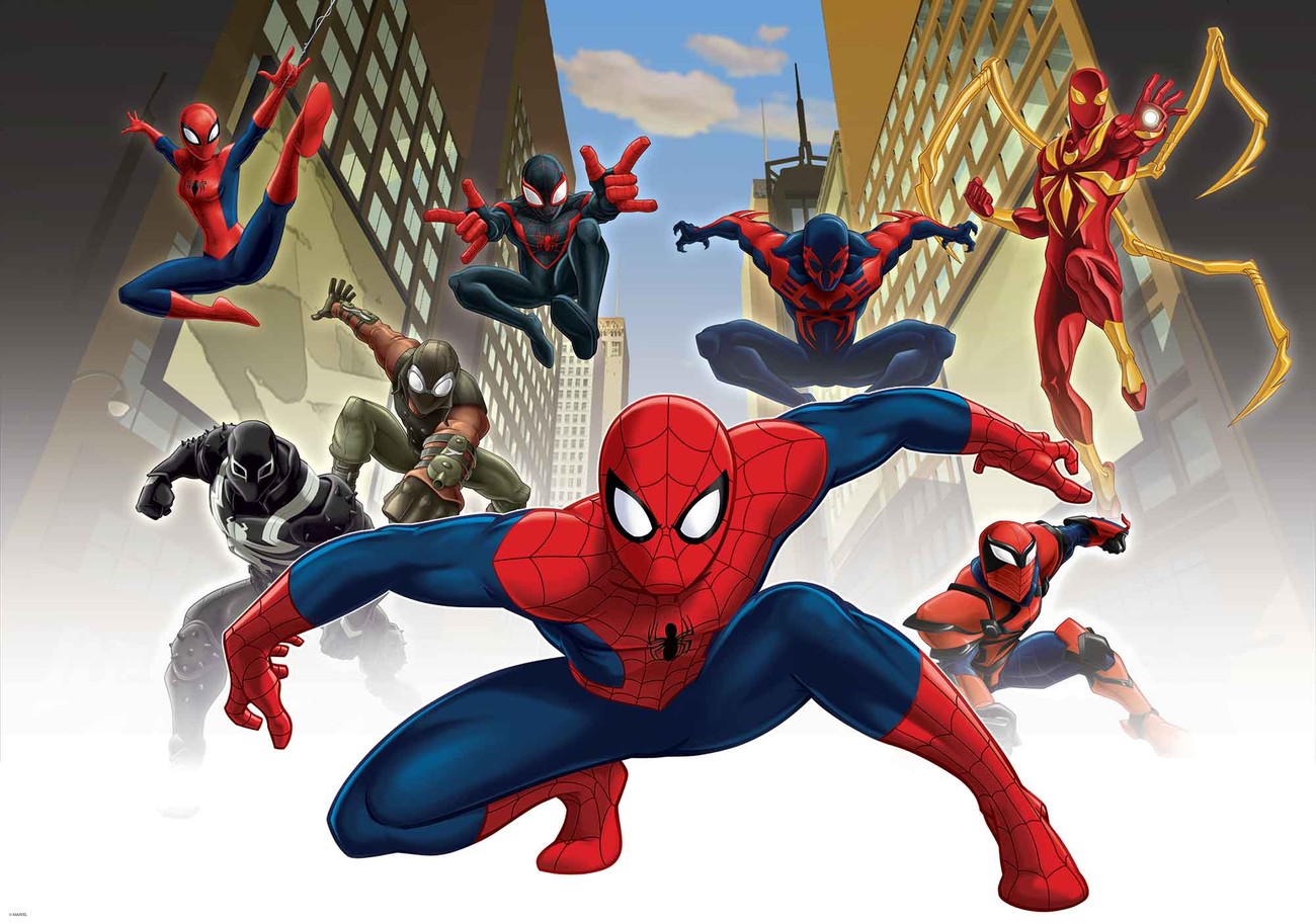 Spiderman Marvel Wall Paper Mural | Buy at EuroPosters