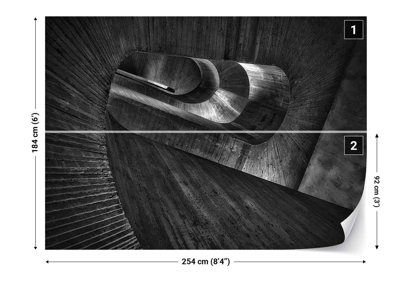 Staircase Concrete Wall Paper Mural Buy at EuroPosters