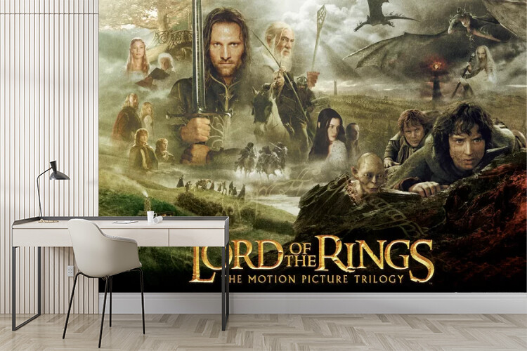 lord of the rings trilogy movie poster