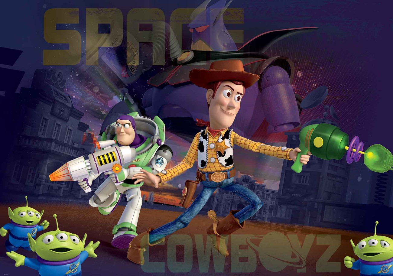 Toy Story Forky, Woody And Buzz Wallpaper | WallpapersOK, image size:1300x913