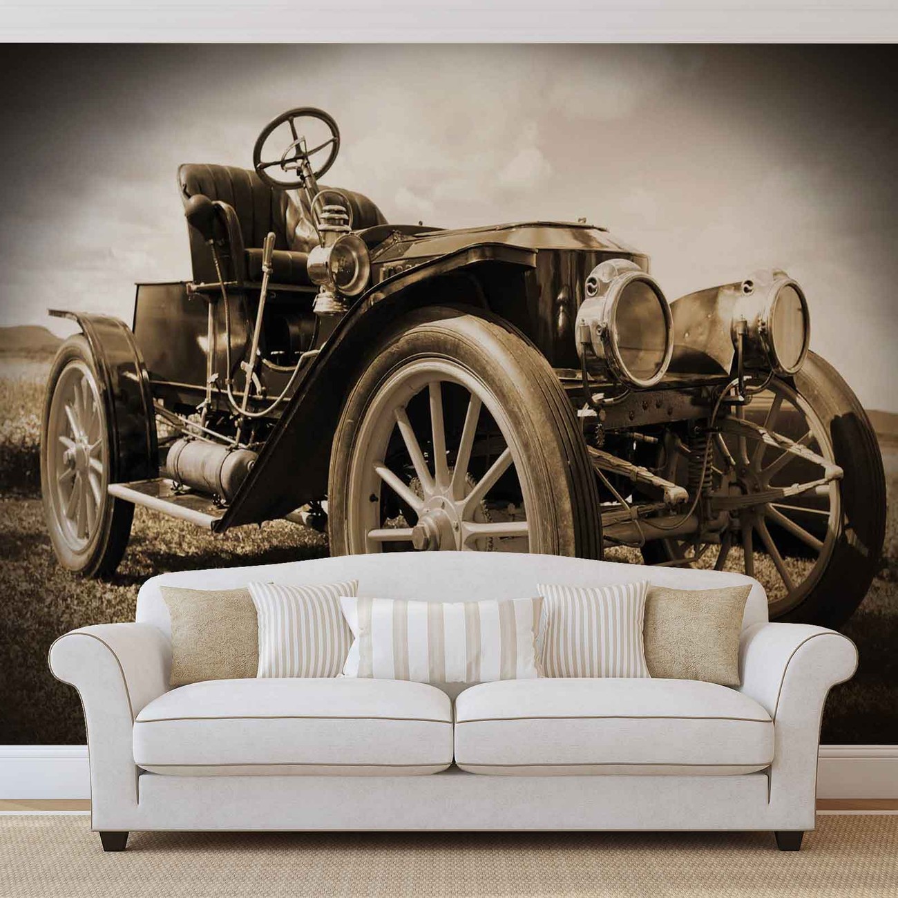 Vintage Car Wall Paper Mural | Buy at EuroPosters