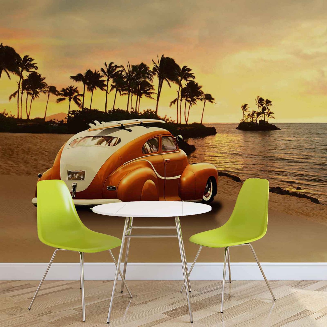 Vintage Car Wall Paper Mural | Buy at EuroPosters