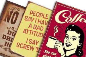 Metal Signs - Humour