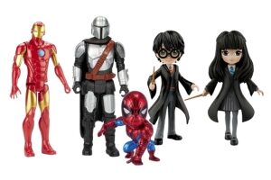 Action figures and toys