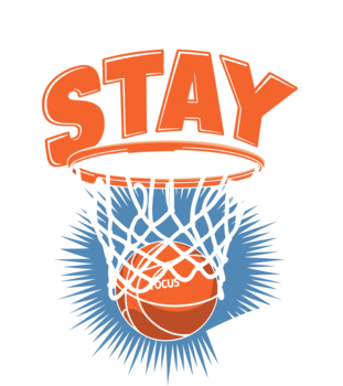 Тениска Basketball - Stay On Target